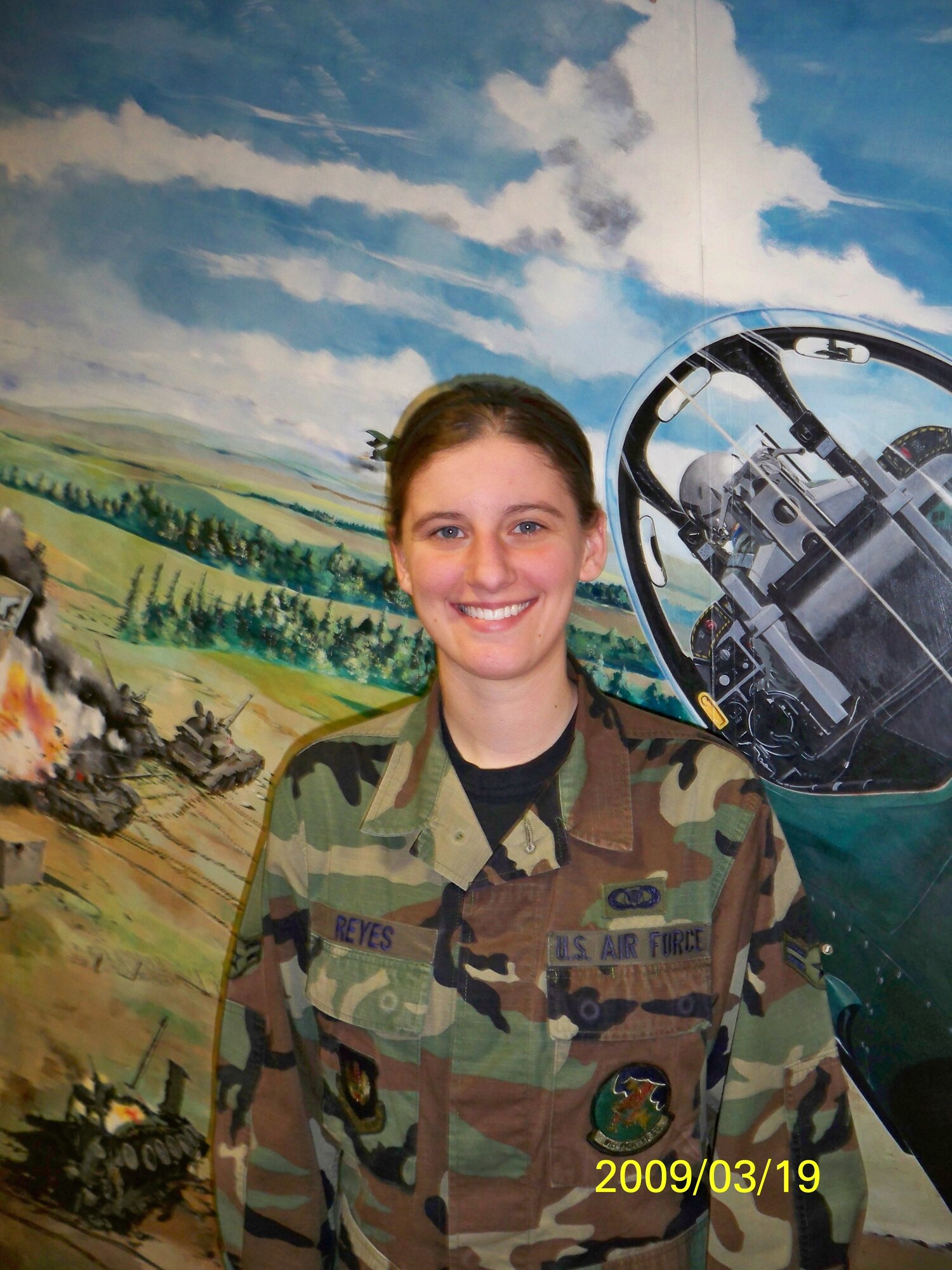 SPANGDAHLEM AIR BASE, Germany -- Airman 1st Class Ashley Reyes, 81st Fighter Squadron, aviation resource management, is the 52nd Fighter Wing's Top Saber Performer for the week of April 4-10.
