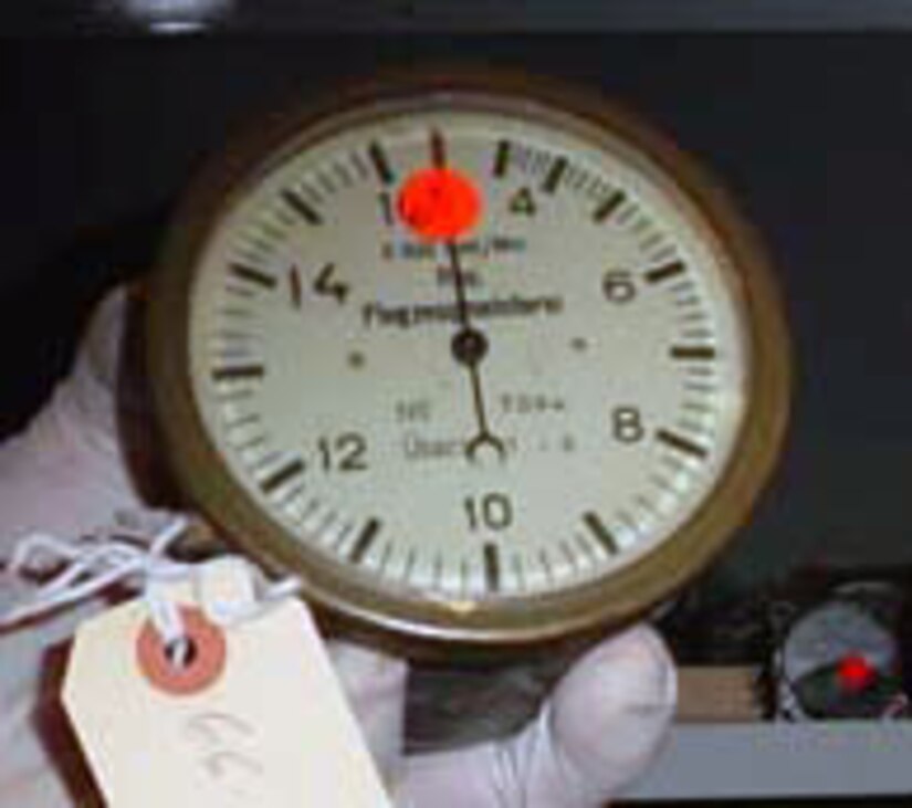 German Tachometer > National Museum of the United States Air Force