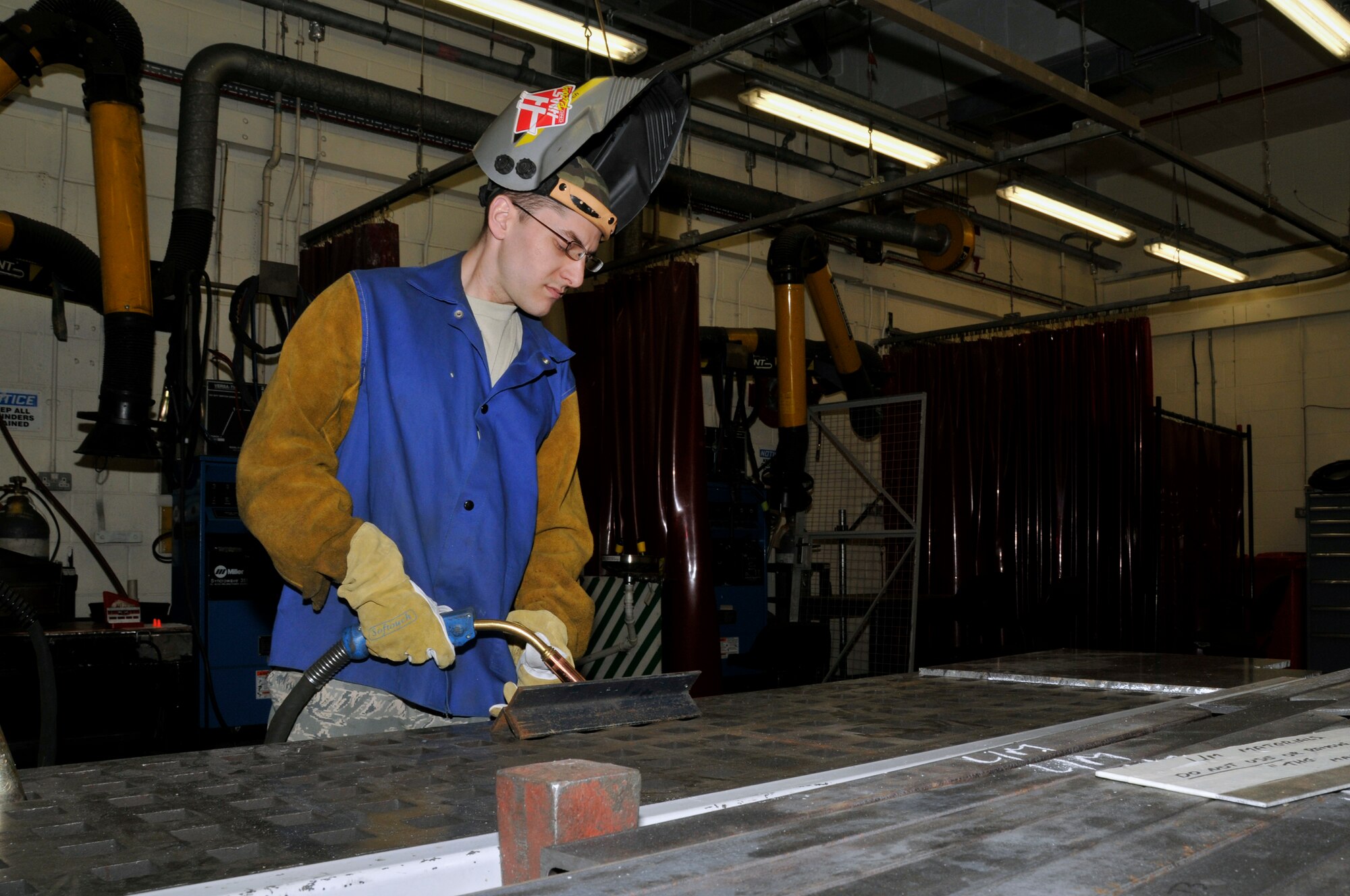 Senior Airman Jeremy S. Mason, 48th Equipment Maintenance Squadron Aircraft Metals Technology Journeyman, was nominated for the Liberty spotlight by his chain of command because he practices the Air Force core value of "Excellence in all we do."