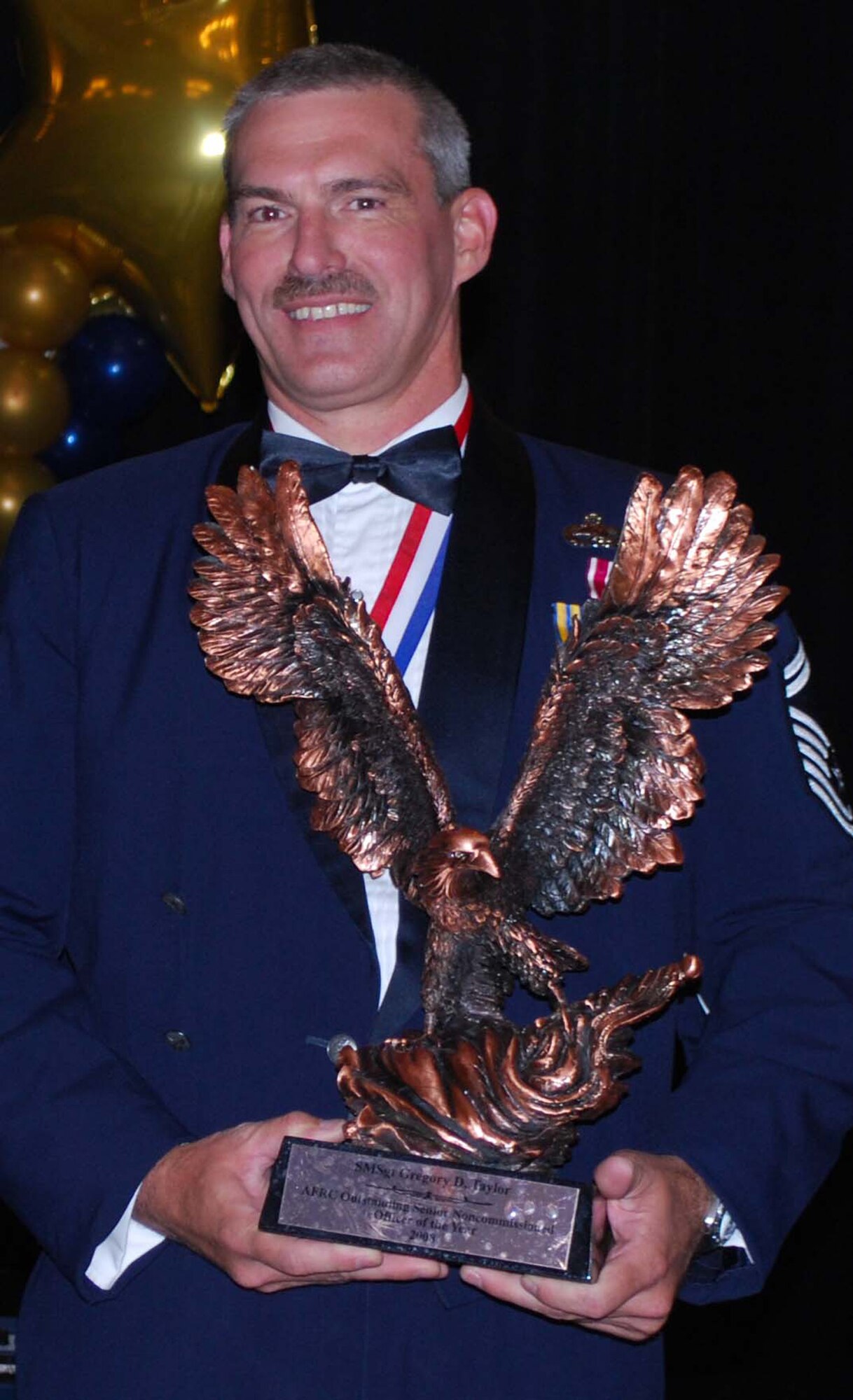 AFRC Outstanding Senior NCO of 2008 is Senior Master Sgt. Gregory D. Taylor, a flight chief assigned to the 908th Aircraft Maintenance Squadron, Maxwell AFB, Ala. The Decatur, Ala., native spent four years on active duty before joining the Air Force Reserve in 1992.  (U.S. Air Force photo/Staff Sgt. Celena Wilson)
