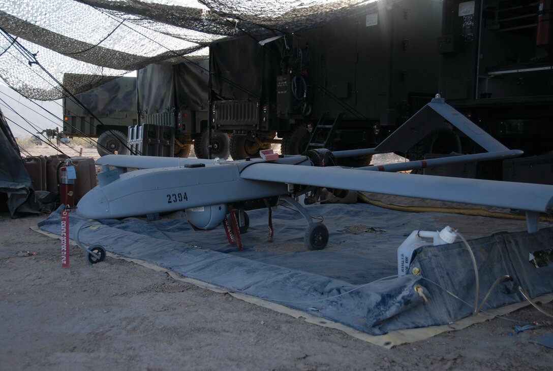 Marine Unmanned Aerial Vehicle Squadron 3 uses the RQ-7B Shadow 200 system, which includes four unmanned aircraft and two ground stations to monitor the aircraft. The aircraft can send video or images back to any remote viewing terminal connected to it, working as an eye in the sky. VMU-3 is the newest of the Corps' VMU squadrons.