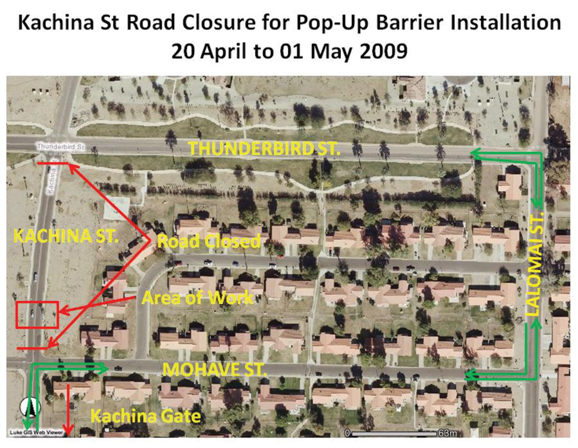 137th Avenue road closure for pop-up barrier installation
Monday to May 1 