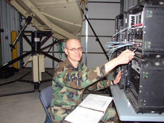 1st Lt. Rolf Miller was recently awarded Company Grade Officer of the Year for the 926th Group. Lieutenant Miller is with the 26th Space Aggressor Squadron, Schriever Air Force Base, Colo. He is a Traditional Reservist working as a research scientist with ITT Industries in his civilian career. Lieutenant Miller began his military career as a Regular Air Force enlisted member maintaining H-53J helicopters. He separated from the RegAF to complete his bachelor’s and master’s degrees in Aerospace Engineering Sciences, and was later commissioned into the U.S. Air Force Reserve. Lieutenant Miller resides in Colorado Springs.