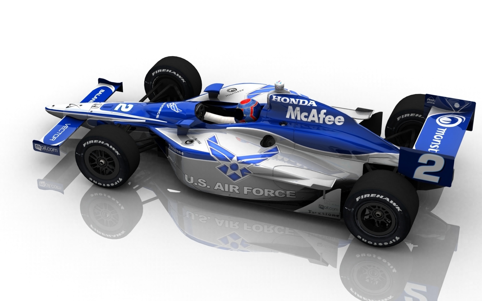 First Air Force Indy car gets ready to race Air Force Article Display