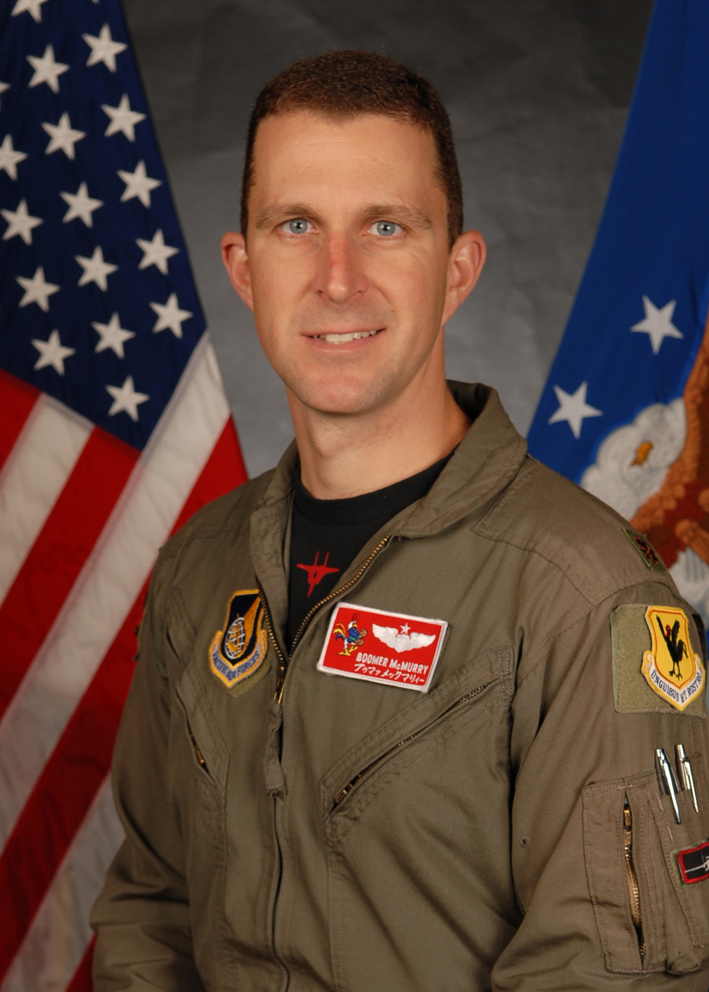 Maj. Robert McMurry, 
18th Operations Group
