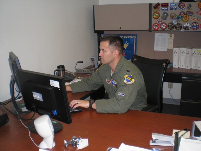 DYESS AIR FORCE BASE, Texas - This week's warrior is Capt. Lanny Anaya. (U.S. Air Force photo)