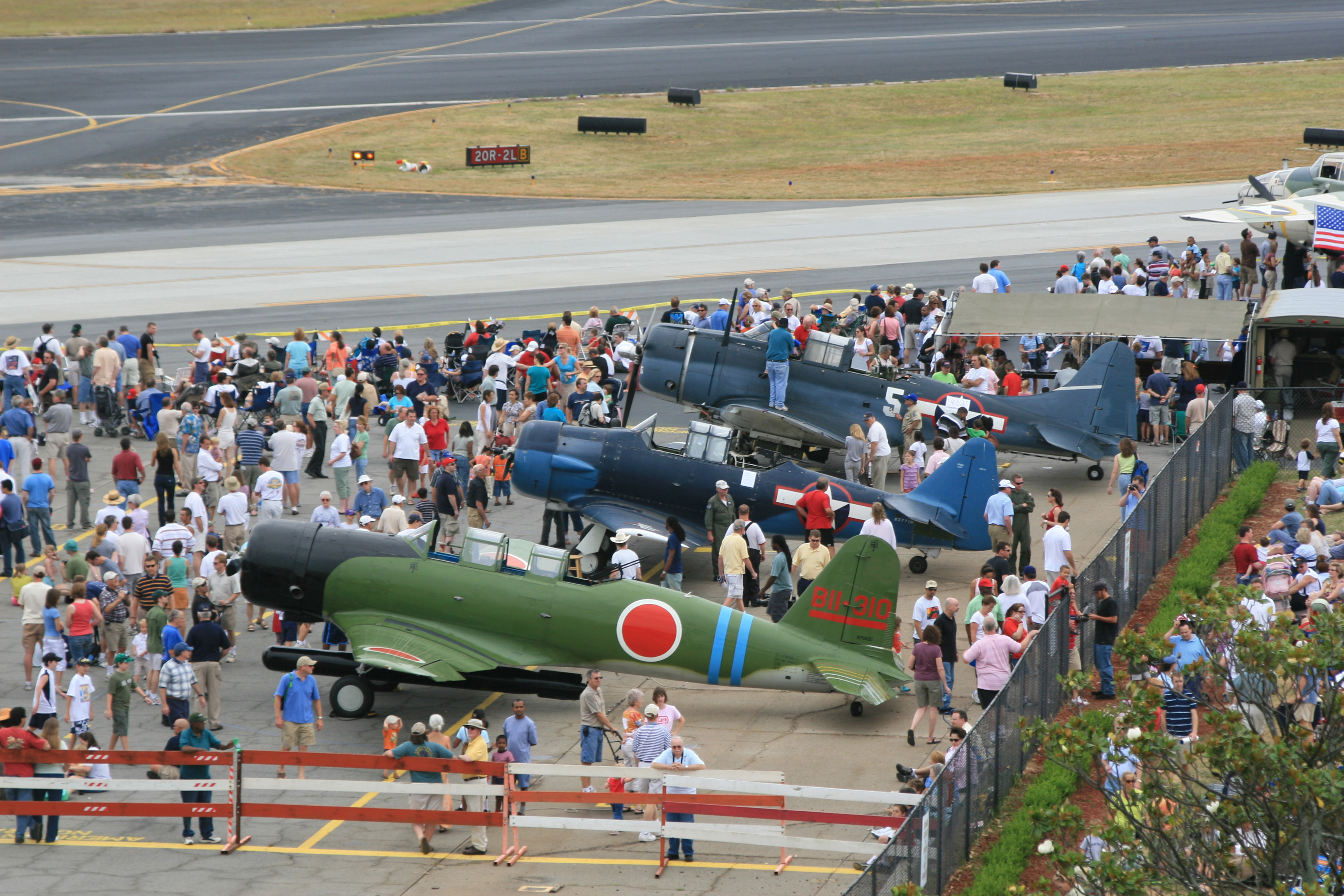 The Dixie Wing to perform recreation of the Battle of Midway > Robins
