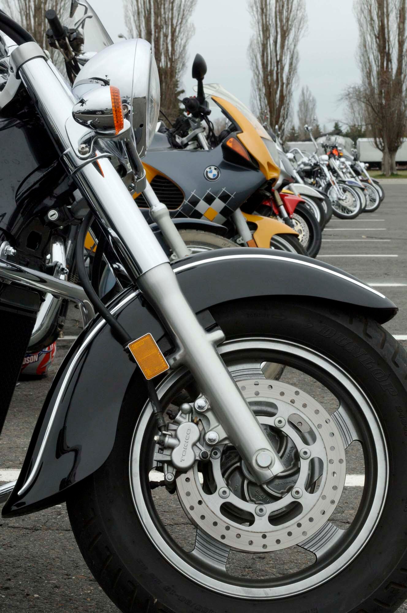 A motorcycle safety event was held at Fairchild April 17 to raise awareness of the dangers of motorcycle riding and the benefits of following proper safety procedures. The class was mandatory for all Team Fairchild motorcyclists and was held in conjunction with the wing-wide safety down day.  (U.S. Air Force photo / Airman 1st Class Darlene West)