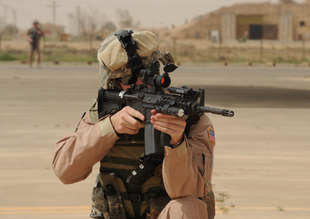 Fly Away Security Team Airmen provide protection in Iraq's