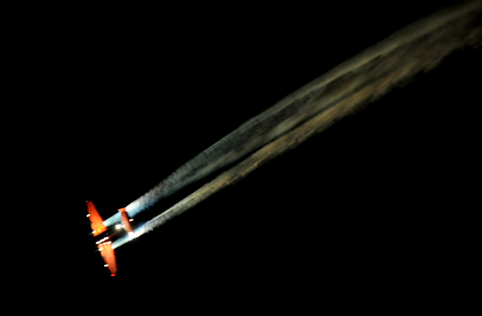 LANGLEY AIR FORCE BASE, Va. -- A Twin Beech aircraft performs during AirPower over Hampton Roads April 24. This annual event helps educate the public on Air Force capabilities, increase recruiting and show appreciation to the local community.  (U.S. Air Force photo/Airman Rebecca Montez) 