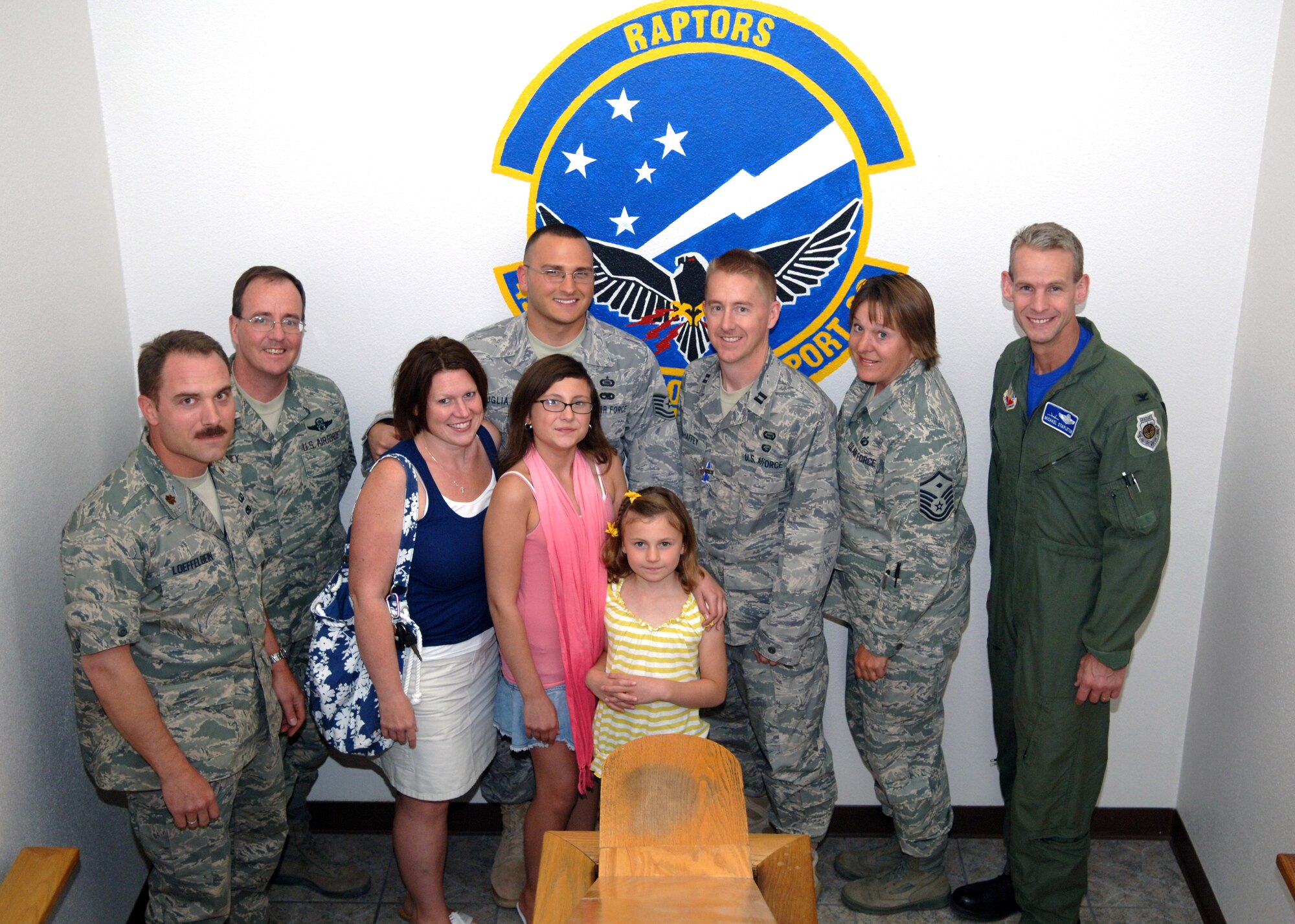Returning deployer > Holloman Air Force Base > Display