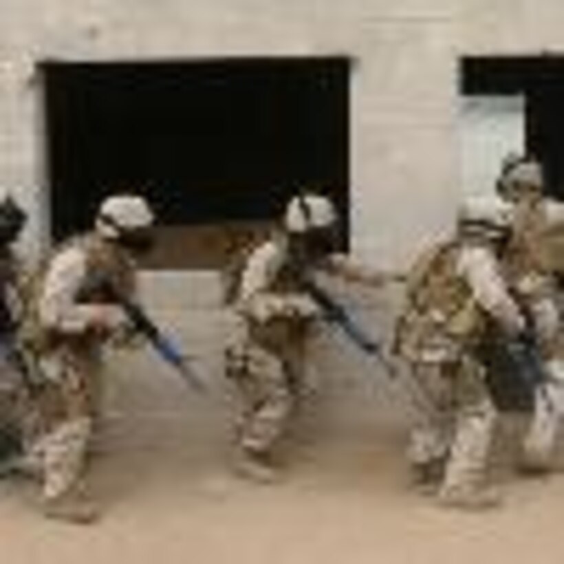 Military Police Conduct Military Operations on Urban Terrain Training. (Story by Lance Cpl. Jacob Singsank)