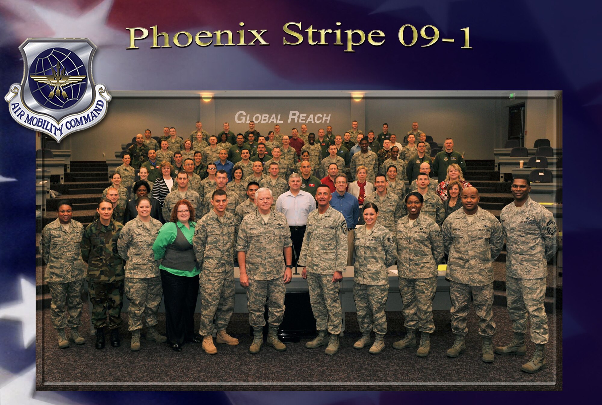 Air Mobility Command Phoenix Stripe 09-1 Attendees (Courtesy photo).