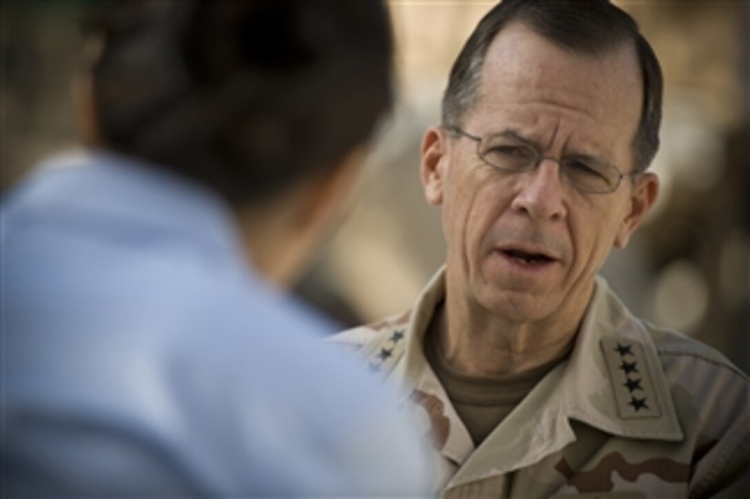 Anne Curry interviews Adm. Mike Mullen.