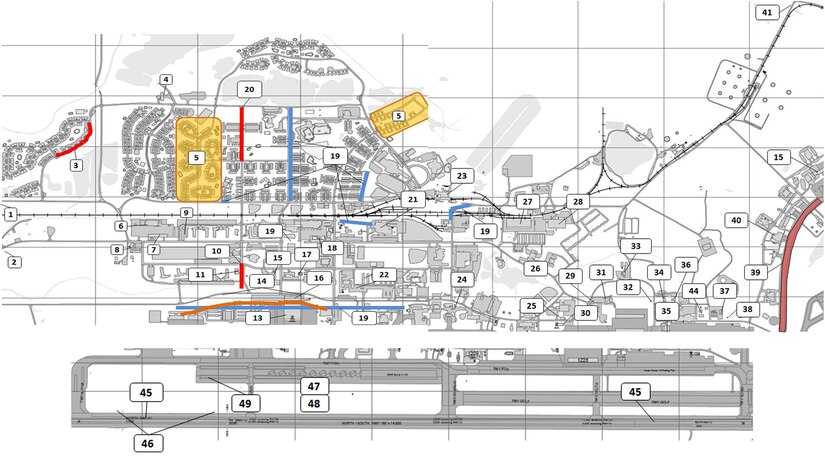 Eglin AFB Housing Floor Plans 2009 CES construction impacts Eielson Air Force Base  