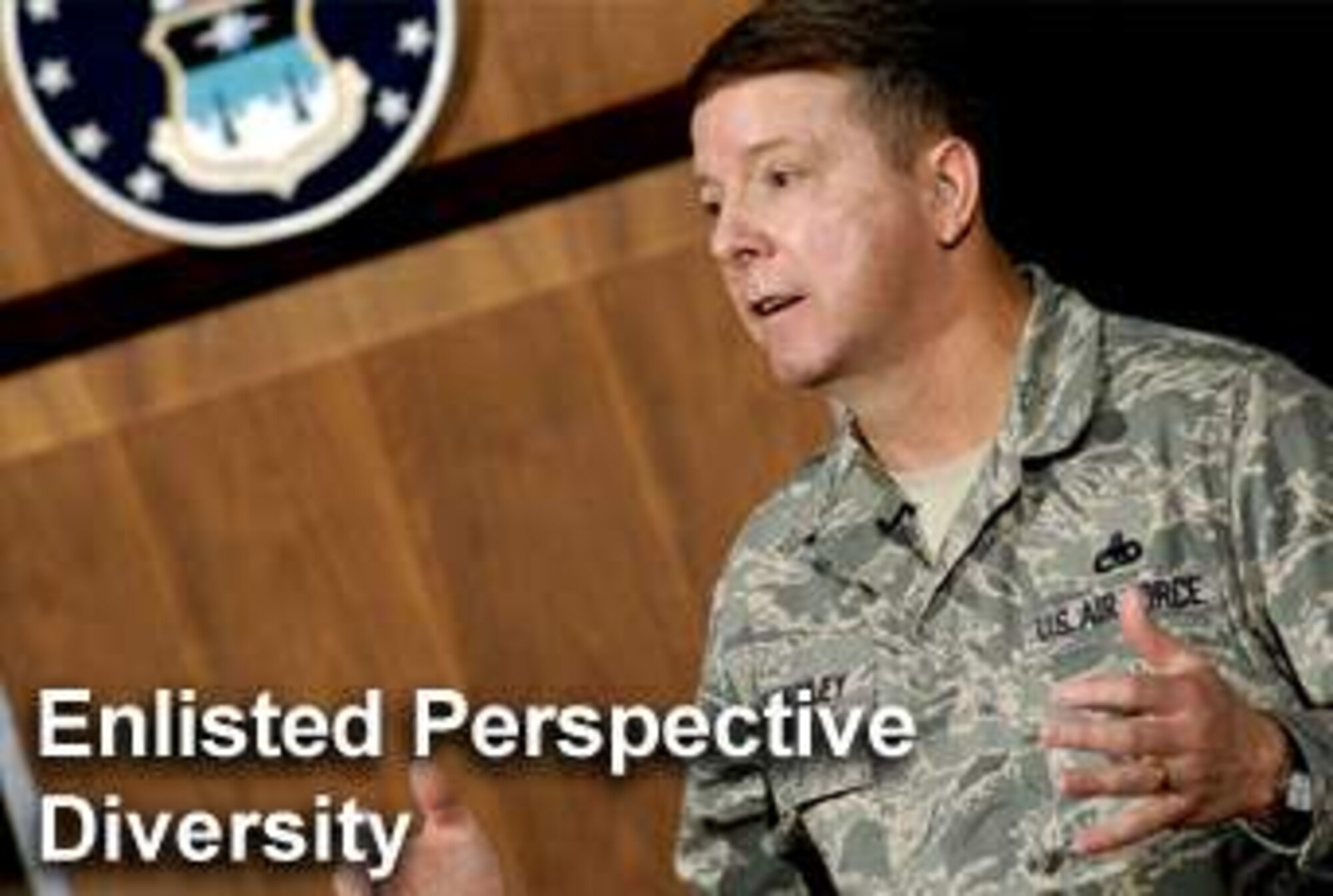 Chief Master Sgt. of the Air Force Rodney J. McKinley focuses on diversity in his latest "Enlisted Perspective."  (U.S. Air Force photo illustration)