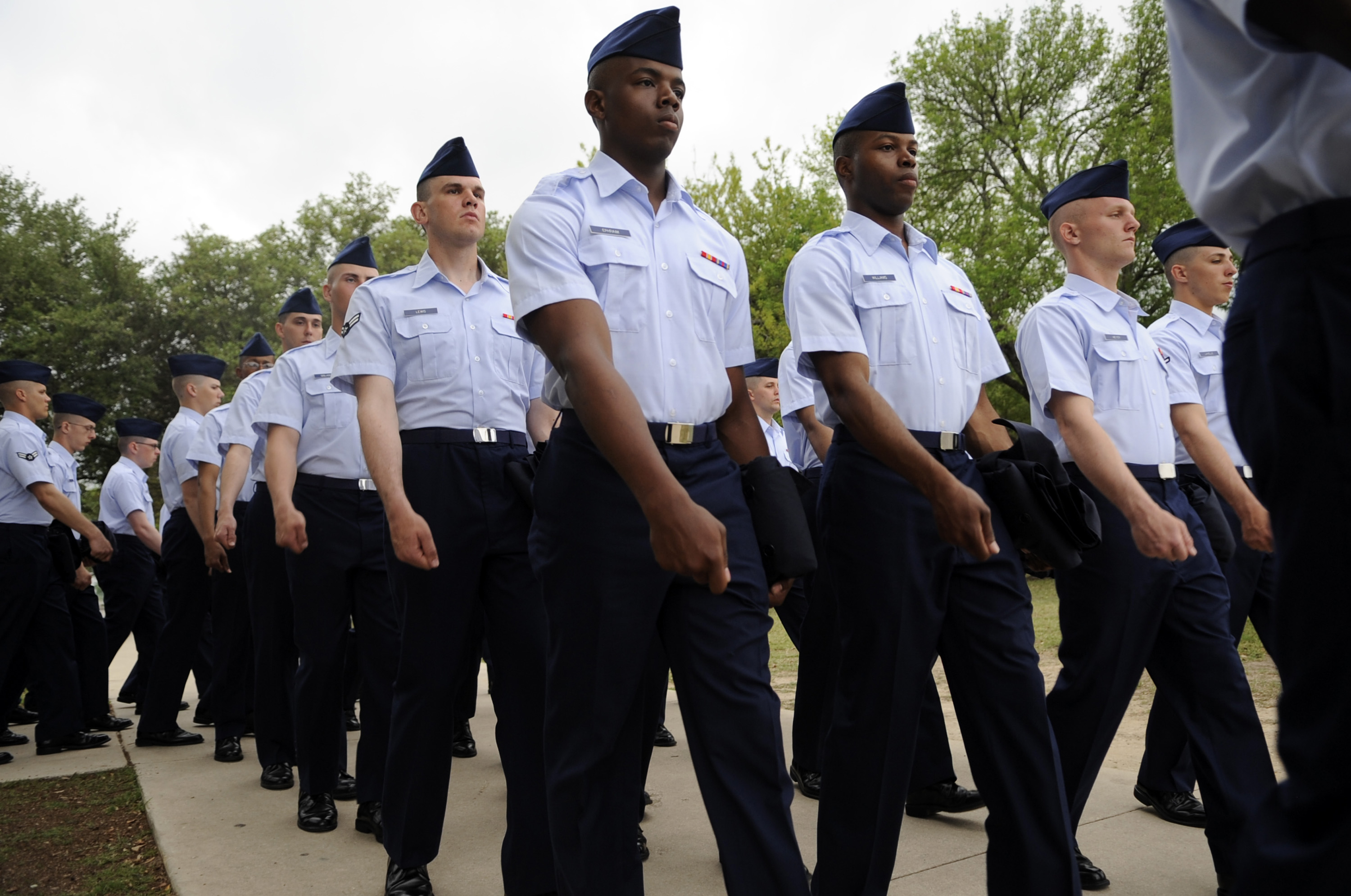 From basic trainee to Airman