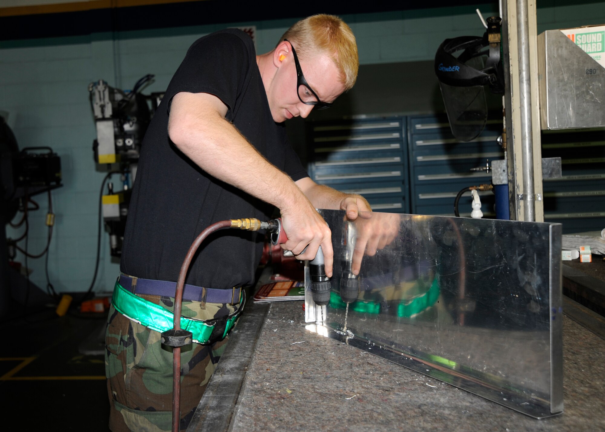 Senior Airman Andrew Tiehes
22nd Maintenance Squadron 
aircraft structural maintainer
