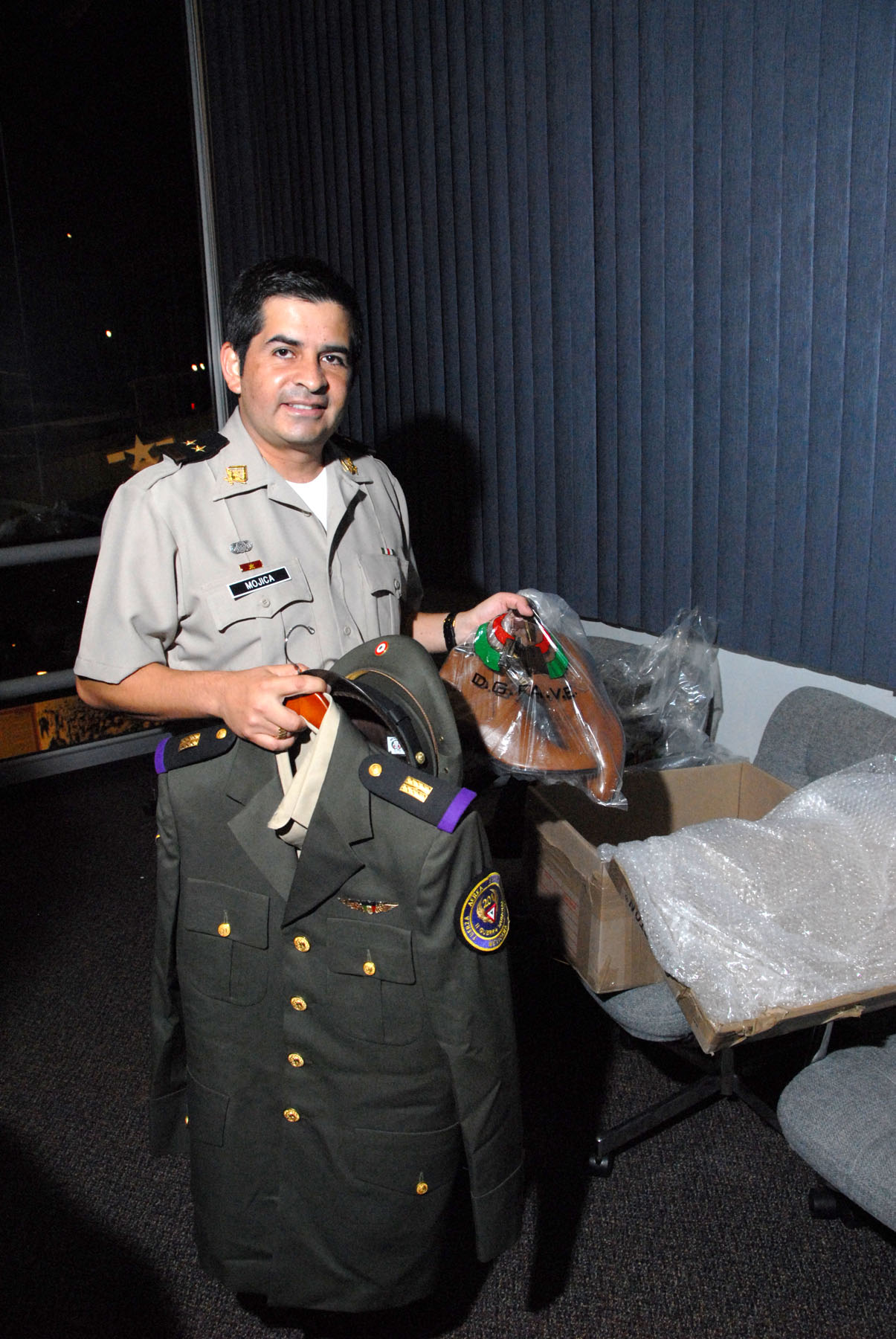 Mexican Air Force Uniform Donation