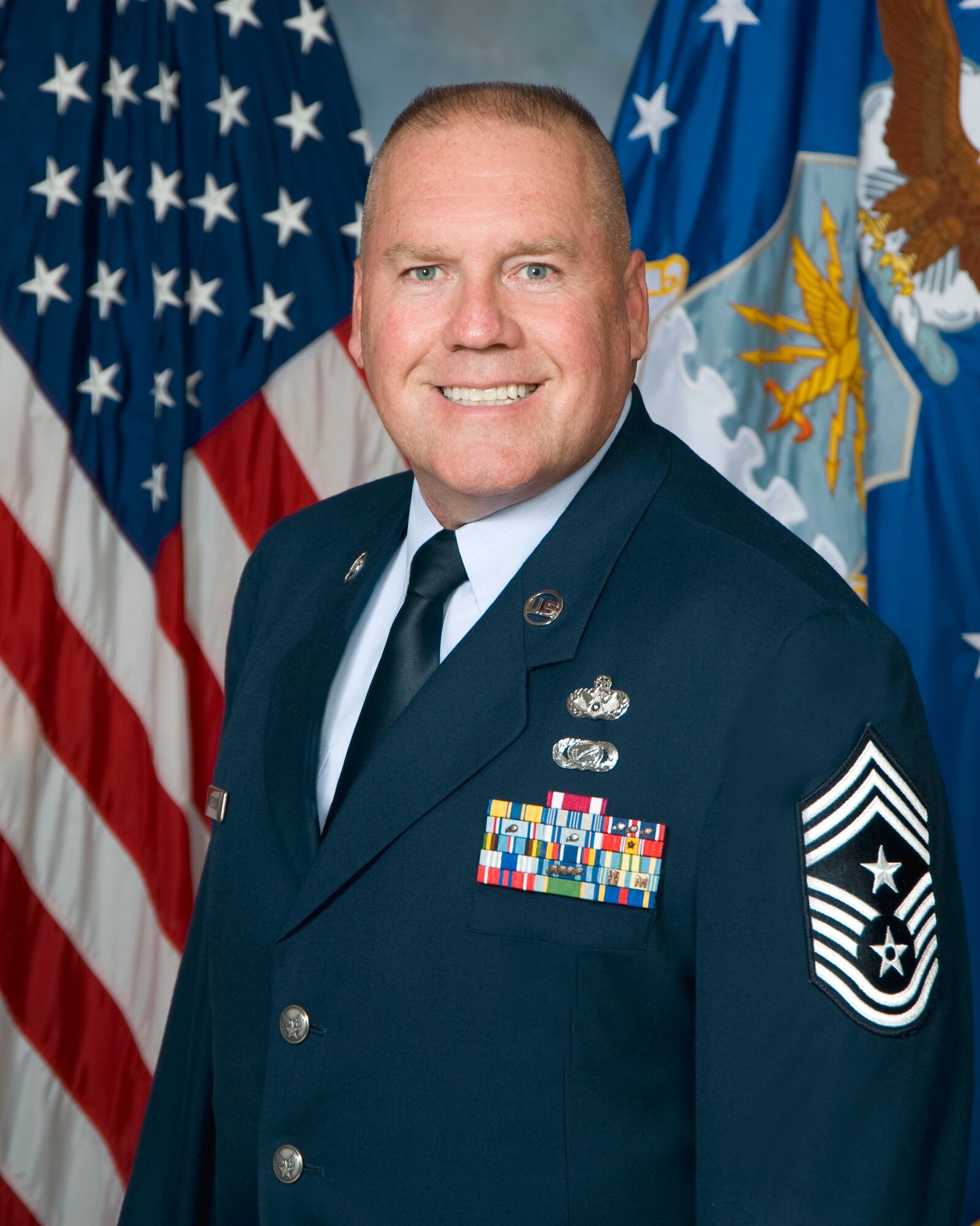 Chief Master Sgt. John Anderson, 94th Airlift Wing Command Chief