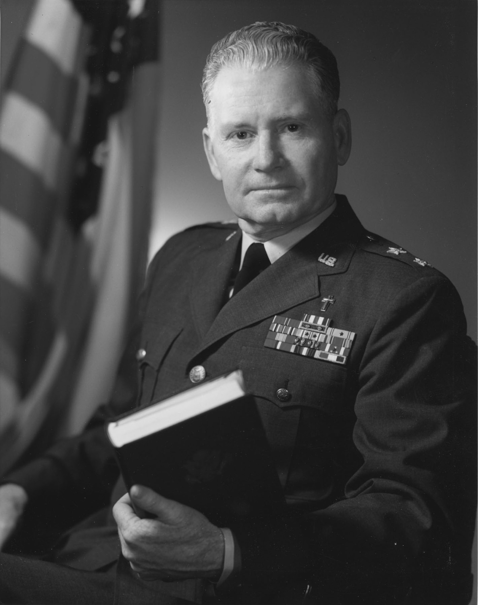 Awarded a Silver Star for his bravery in Bataan before the surrender, Chaplain Robert Preston Taylor also served his fellow man on the Death March. He was beaten and tortured during the March for constantly rendering assistance to others. Taylor later became the USAF Chief of Chaplains from 1962-1966 and is pictured here while serving in that capacity. (U.S. Air Force photo)