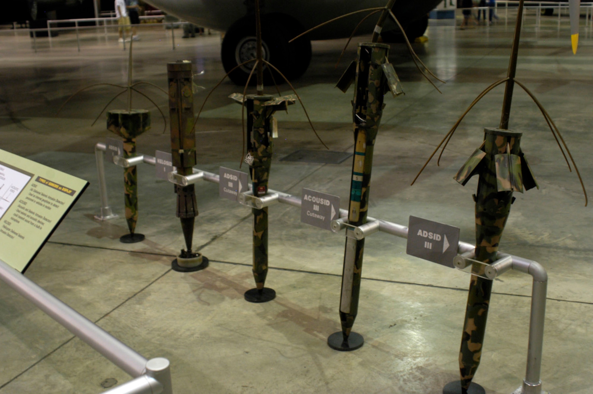 DAYTON, Ohio - The Igloo White exhibit on display in the Southeast Asia War Gallery at the National Museum of the U.S. Air Force. (U.S. Air Force photo)