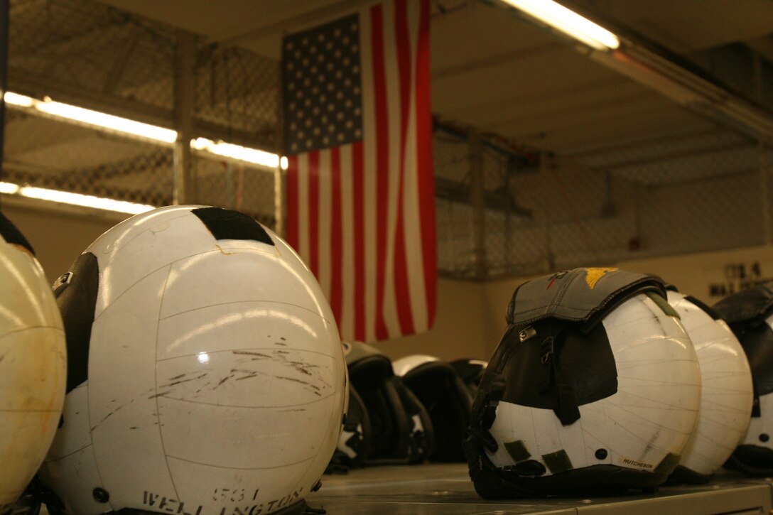 Every pilot of an F/A-18 puts on pounds of gear in preparation of flight. The main components of the gear are the anti-g suit, the parachute harness, the helmet and the survival vest. The preparation that goes into every flight is several hours long.