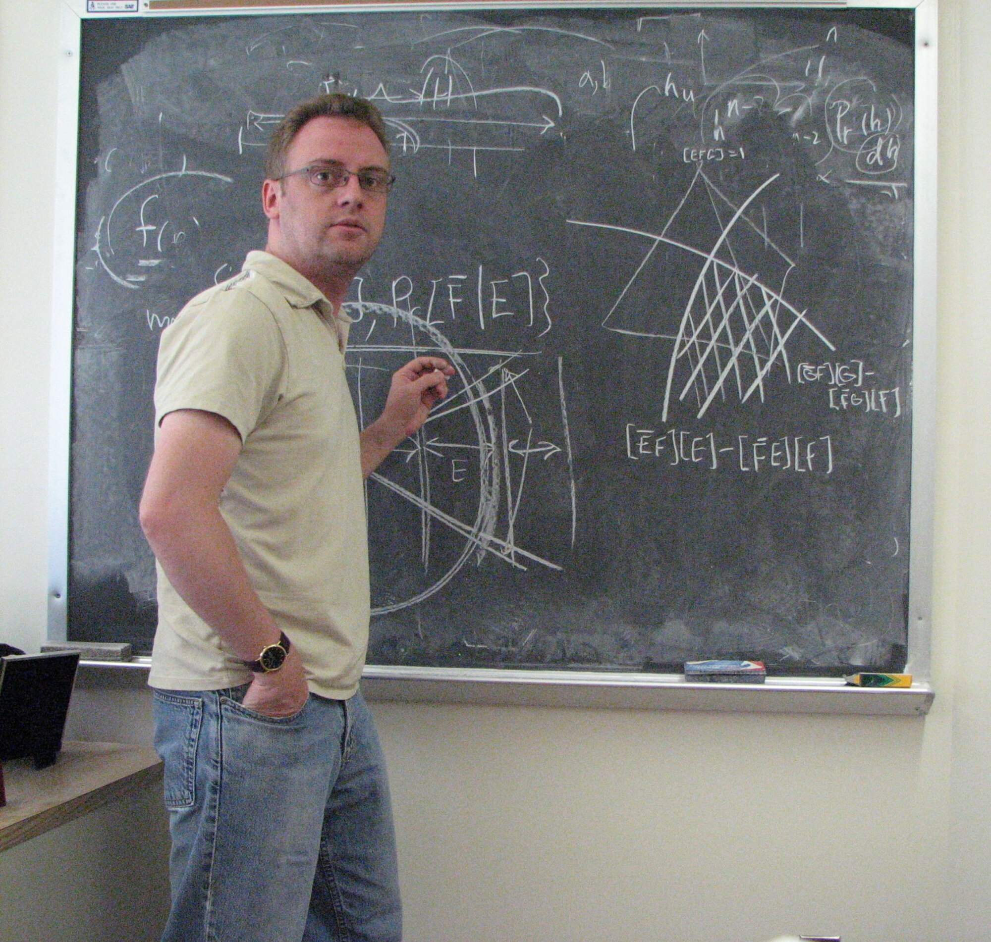 Dr. Scott Craver, assistant professor of electrical and computer engineering at Binghamton University, is investigating the development of detectors that are resistant to exploitation for an adversary's algorithms. (Credit: Craver, Binghamton University)
