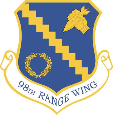 The 98th Range Wing provides command and control of the Nevada Test and Training Range (NTTR). The commander coordinates, prioritizes and is the approval authority for activities involving other governmental agencies, departments and commercial activities on the NTTR. The 98th RANW integrates and provides support for test and training programs that have a direct effect on the war-fighting capabilities of the combat air forces. June 21, the 98 RANW will be re-designated as The Nevada Test and Training Range--a direct reporting unit to the U.S. Air Force Warfare Center.

