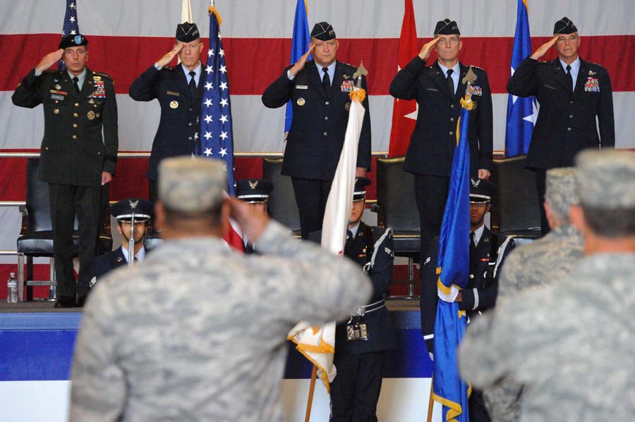 New leaders take command of redesignated USAFCENT Command, Ninth Air