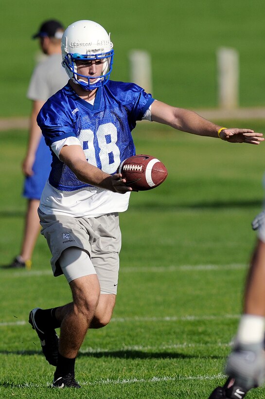 Academy football drills