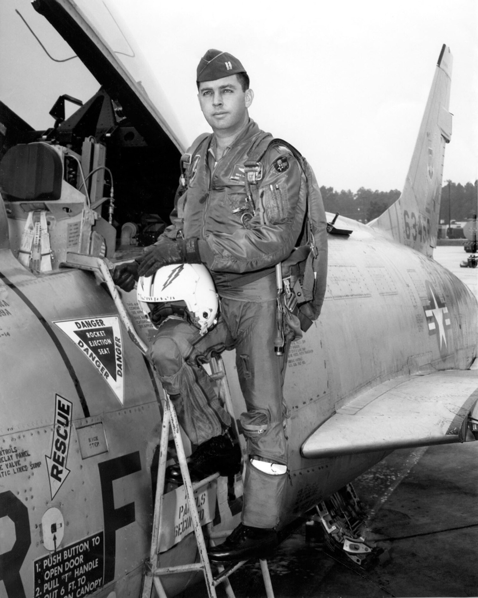 HOLLOMAN AIR FORCE BASE, N.M. -- Capt. Benjamin Thompson was a flight instructor for the 524th Tactical Fighter Squadron at Cannon Air Force Base, N.M., when he and his student were killed in a training accident on the Red Rio Range. (Photo courtesy of Ann Thompson).  