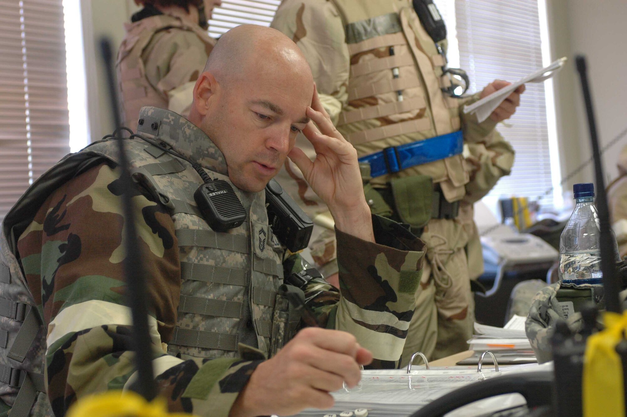 Travis hosted an Operational Readiness Exercise July 25 through Aug. 2. The exercise was in preparation for the Operational Readiness Inspection in October. An ORI evaluates s unit's ability to process people, equipment and aircraft from home station to a deployed location safely and efficiently. (U.S. Air Force phgoto/Staff Sgt. Meredith Mingledorff)