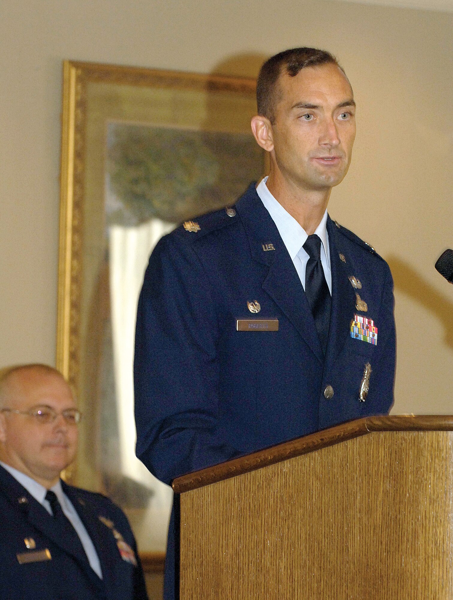Air Force photo by Margo Wright , Lt. Col. Troy A. Roberts
