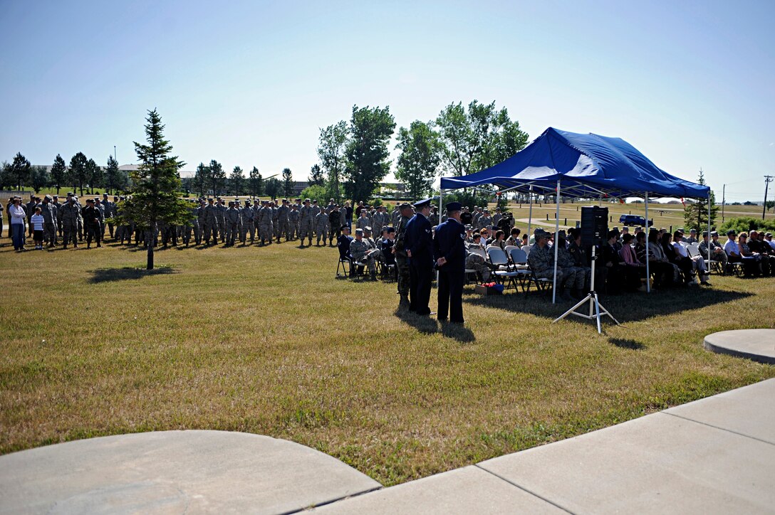 Approximately 175 Airmen and community members attended a dedication ceremony for Senior Airman Jonathan Yelner, 28th Aircraft Maintenance Squadron weapons load crew member, here, August 7. Airman Yelner was killed in action in April 2008 while deployed in Afghanistan. (U.S. Air Force photo/Airman 1st Class Matthew Flynn)