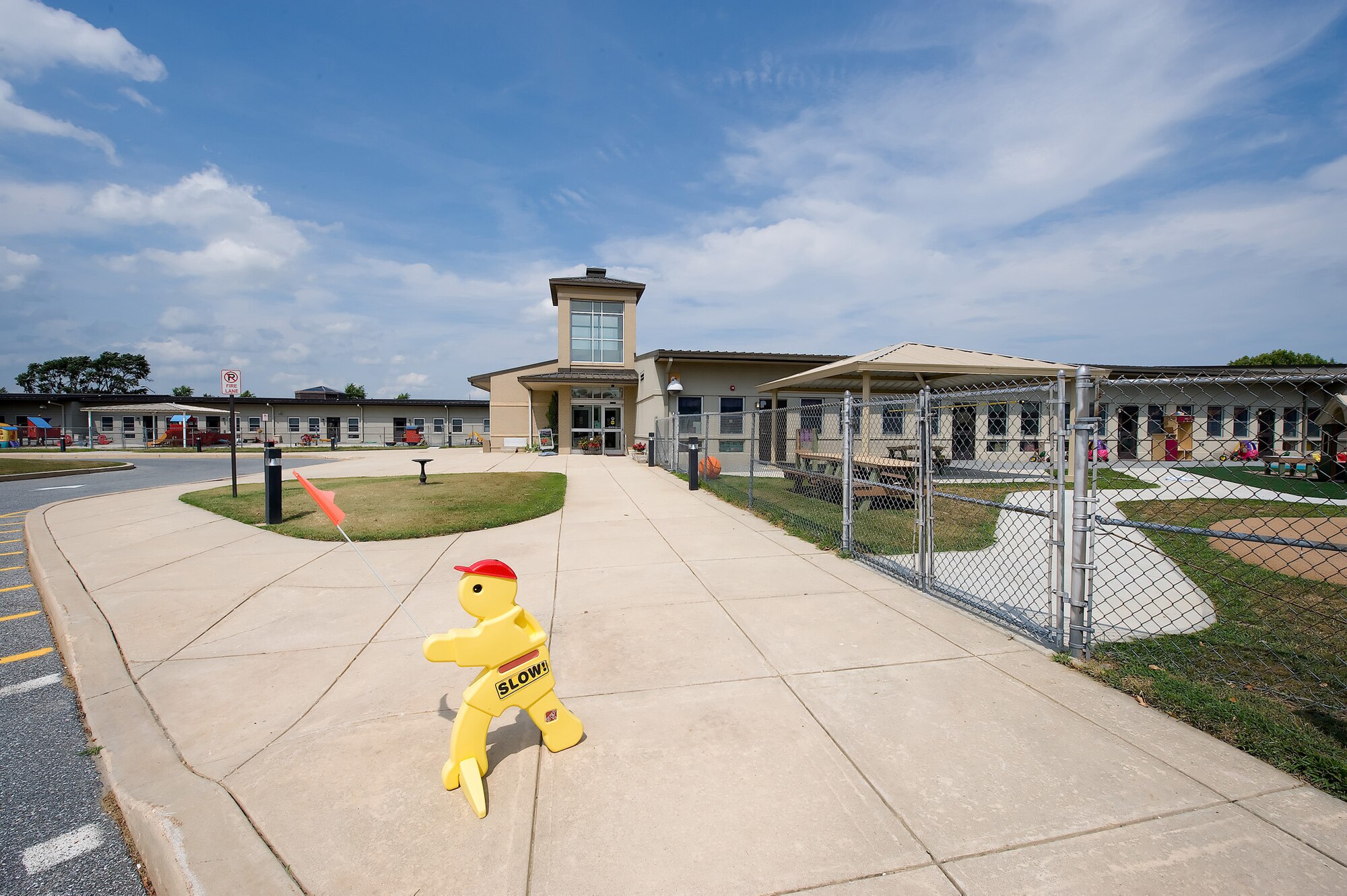 The base Child Development Center recently received accreditation from the National Association for the Education of Young Children, making it one of only two facilities in Kent County, Del., which have earned this five-year certification. (U.S. Air Force photo/Jason Minto)