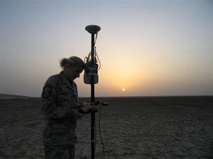 AL DHAFRA AIR BASE, United Arab Emirates -- Senior Master Sgt. Tamara Olson is currently deployed from Air Combat Command Headquarters. (Courtesy photo)