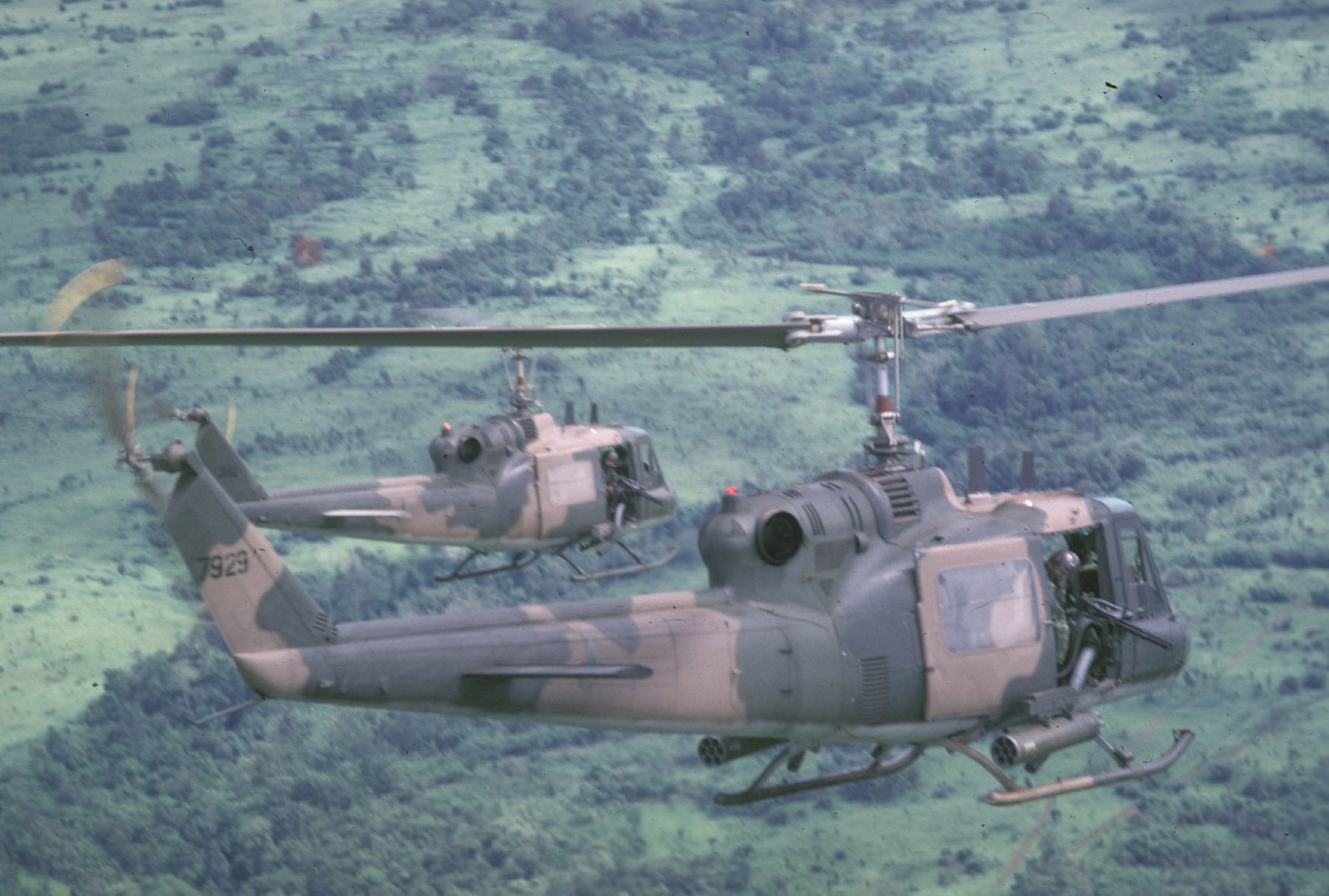 USAF helicopters inserted special operations teams into Cambodia. (U.S. Air Force photo)