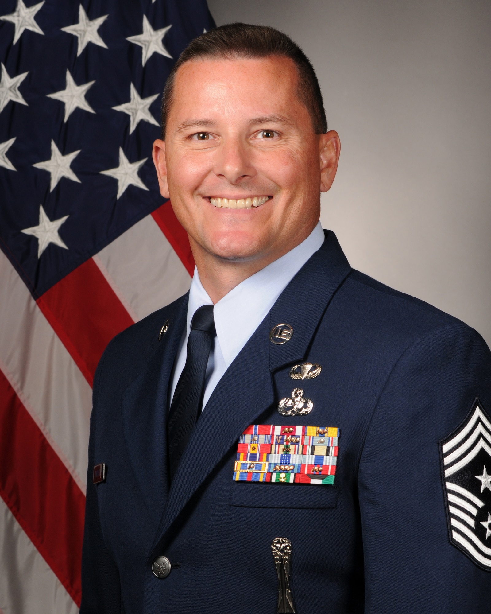 Chief Master Sgt. Richard Turcotte, 314th Airlift Wing Command Chief