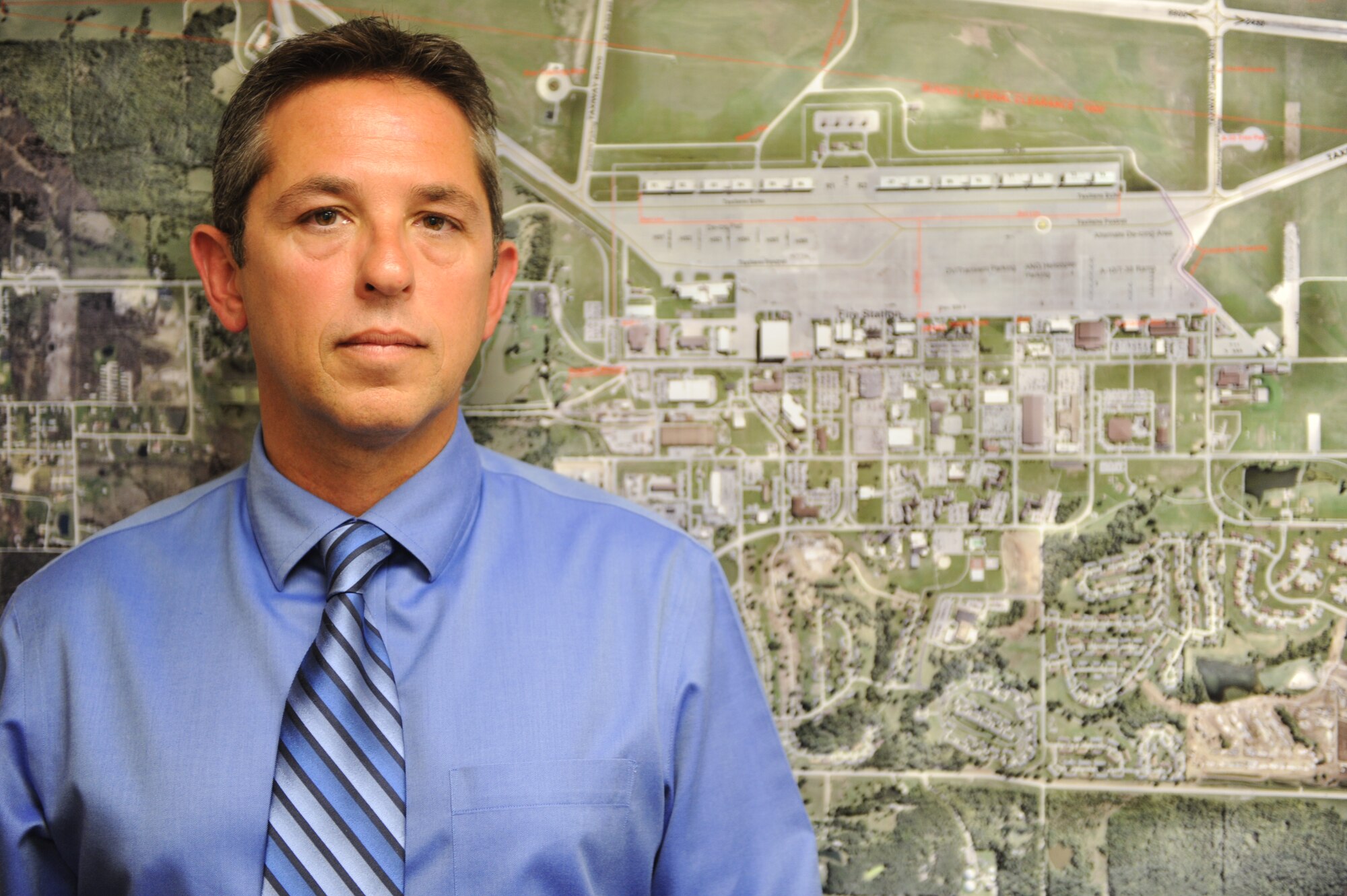 WHITEMAN AIR FORCE BASE, Mo.- Mr. Robert Striegel is Whiteman's new Anti-Terroism Officer. (U.S. Air Force photo/ Airman 1st Class Carlin Leslie)