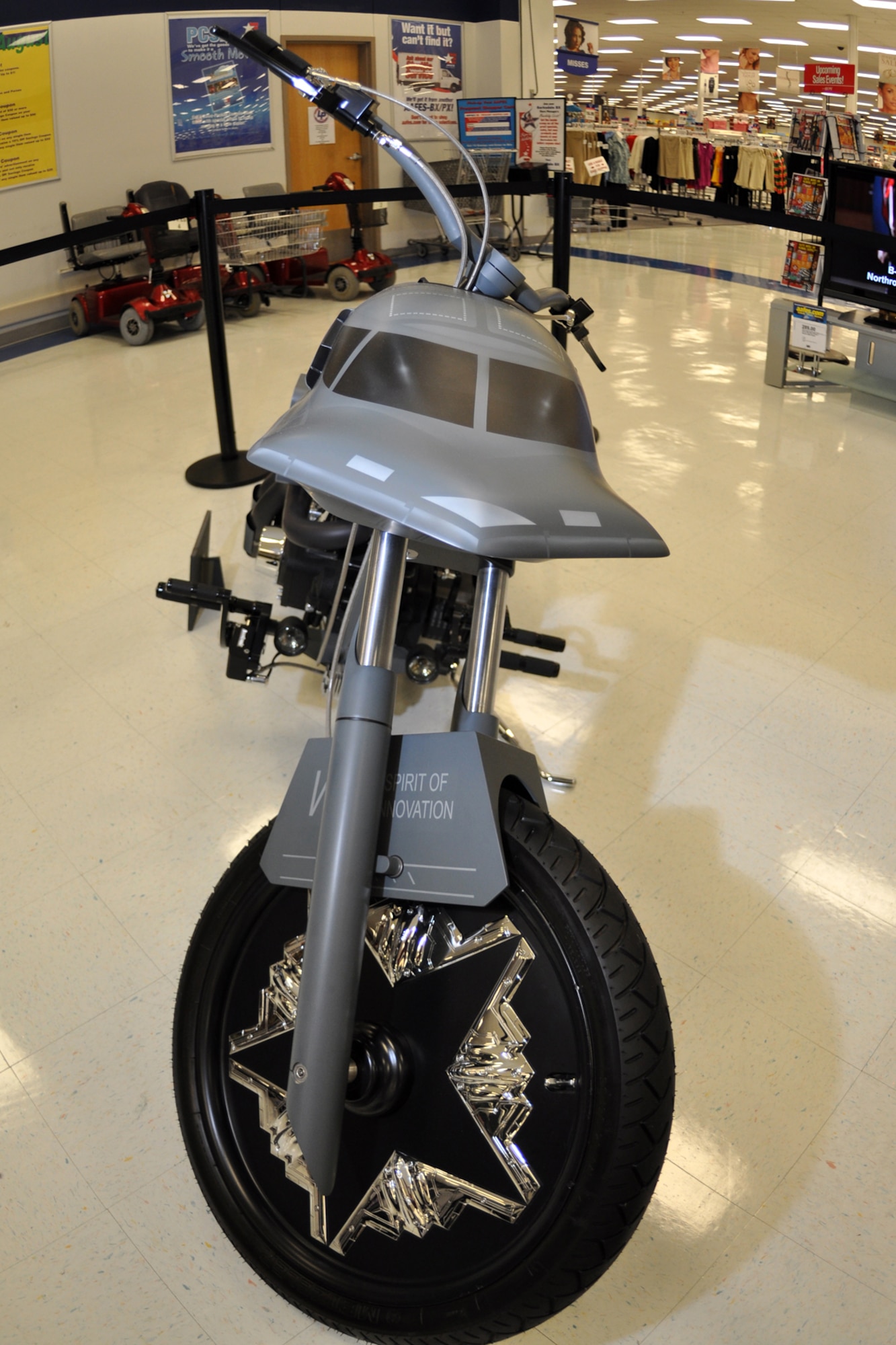 stealth bomber motorcycle