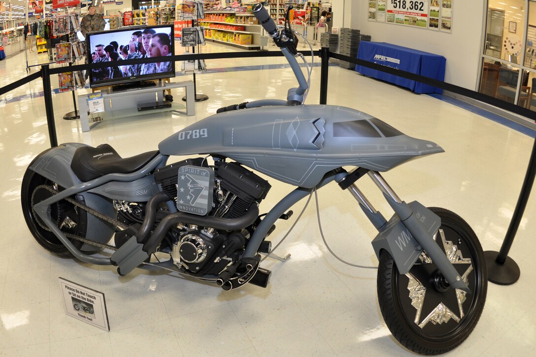 stealth b2 bomber bike