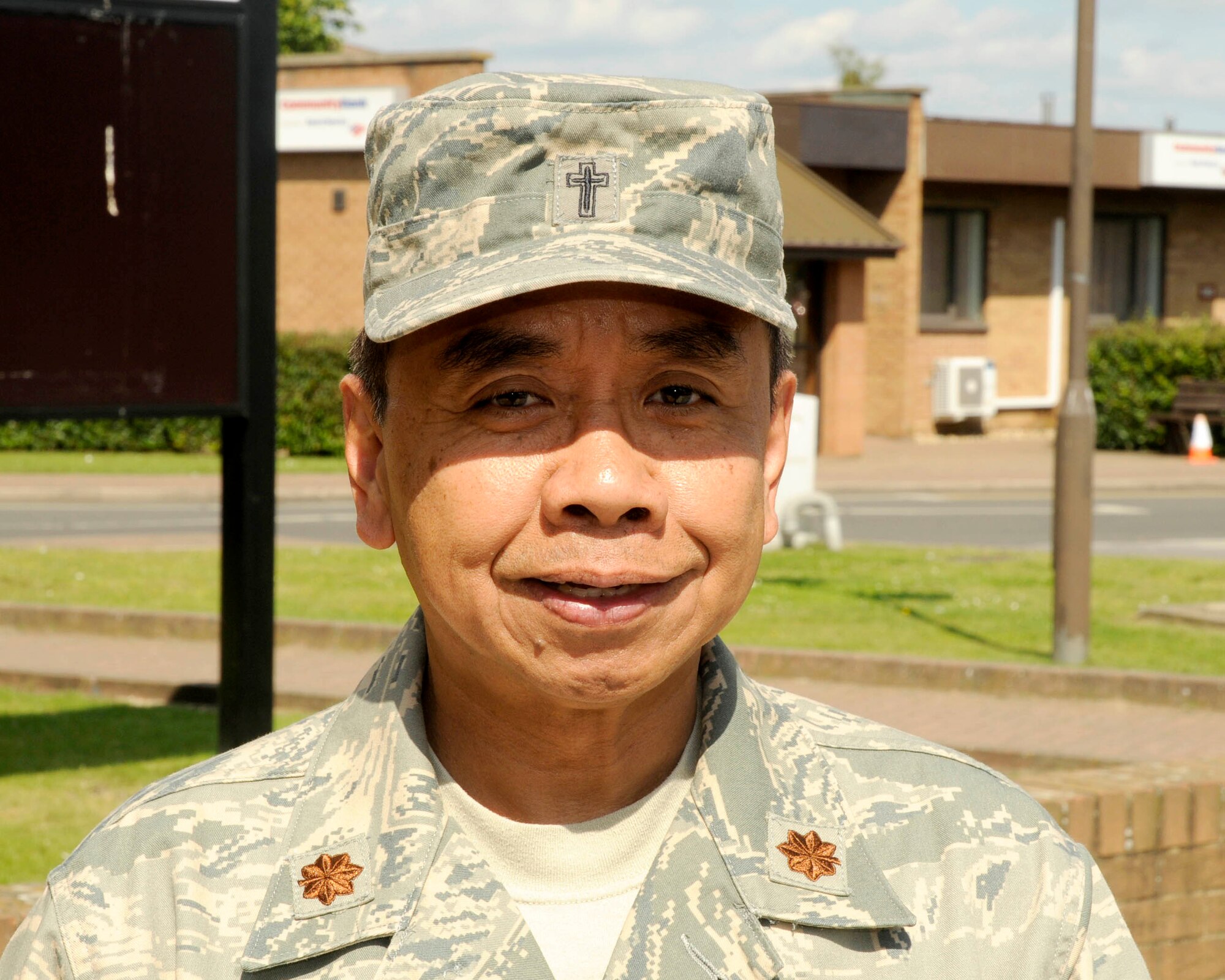 “I would like to go to Hickam Air Force Base, Hawaii, for a different mission. The Pacific Air Forces are different from the U.S. Air Forces in Europe, and I also want to serve new people, young and old.” -Maj. Max Omana, 48th Fighter Wing Catholic Chaplain