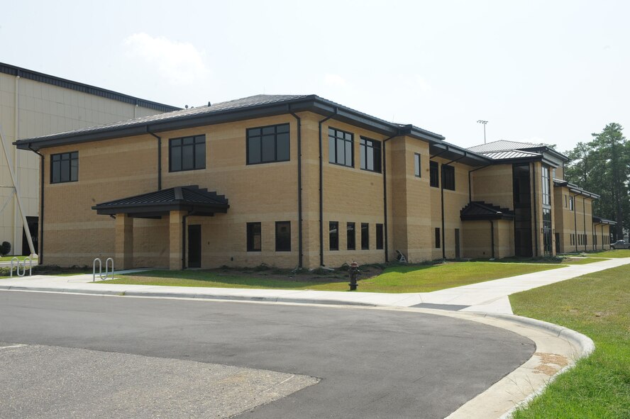 SEYMOUR JOHNSON AIR FORCE BASE, N.C. -- The new 916th Air Refueling Wing Squadron Operations Building will house active duty and Reserve tanker crews.