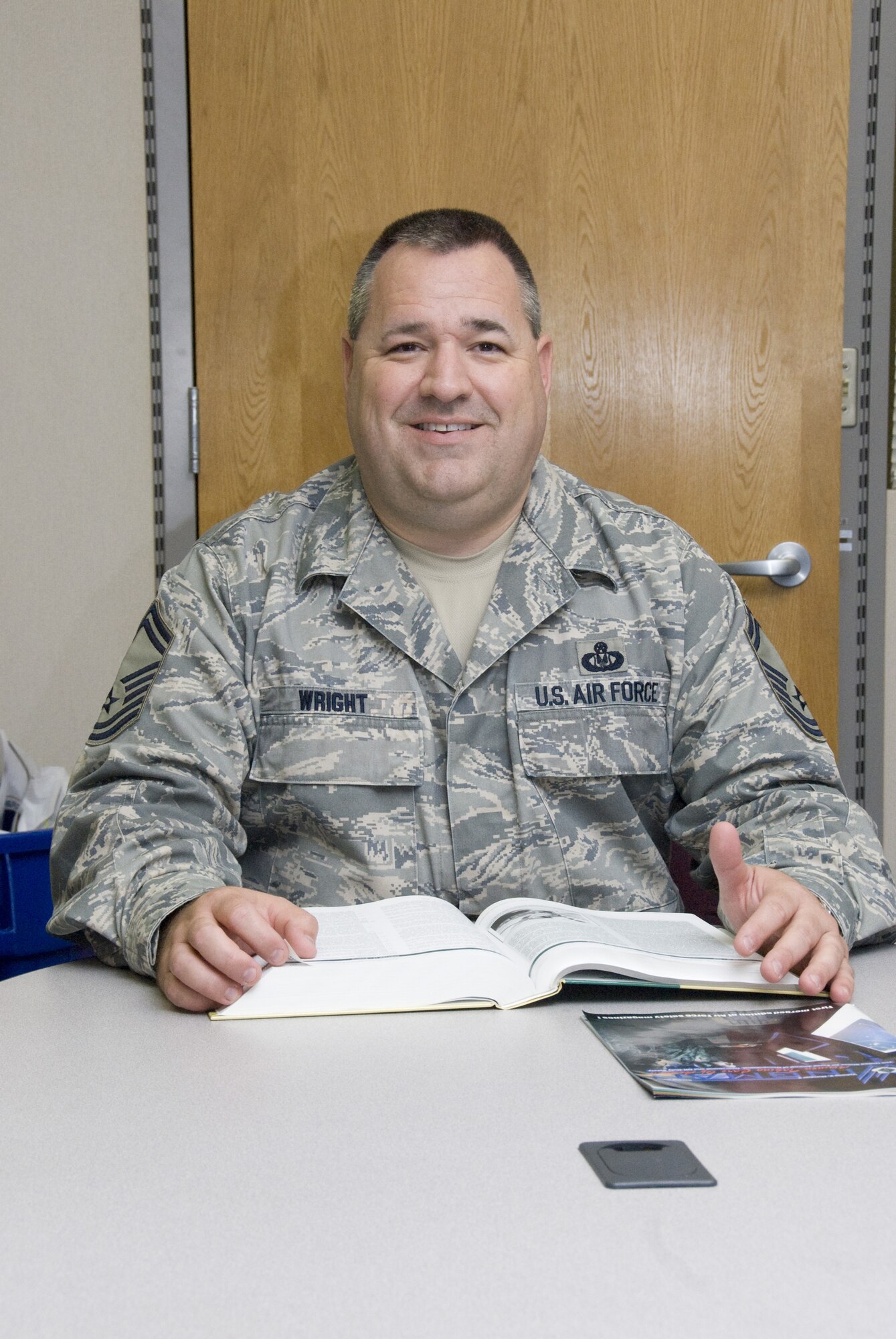 Senior Master Sgt. Barry Wright, the 123rd Airlift Wing?s safety and occupational health manager, has been named one of the top safety professionals in the U.S. Air Force.