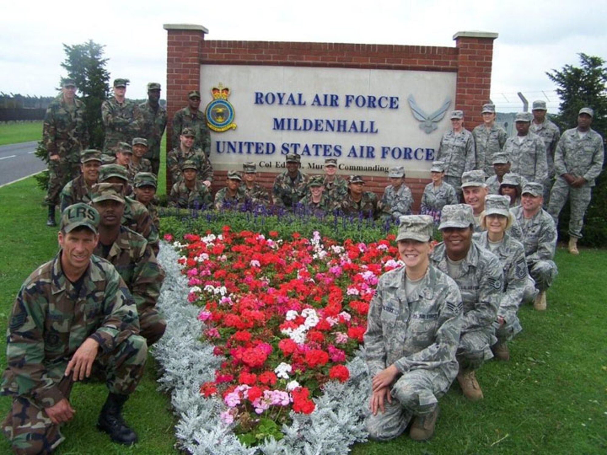 SEYMOUR JOHNSON AIR FORCE BASE, N.C. -- Thirty-five reservists from the 916th Logistics Readiness Squadron spent their annual tour at RAF Mildenhall in England in late July and early August. The nearly two week annual tour consisted of valuable training in supply, transportation and fuels at a deployed location. (U.S. Air Force photo by: SSgt. Monica Leonvelez 916 LRS)