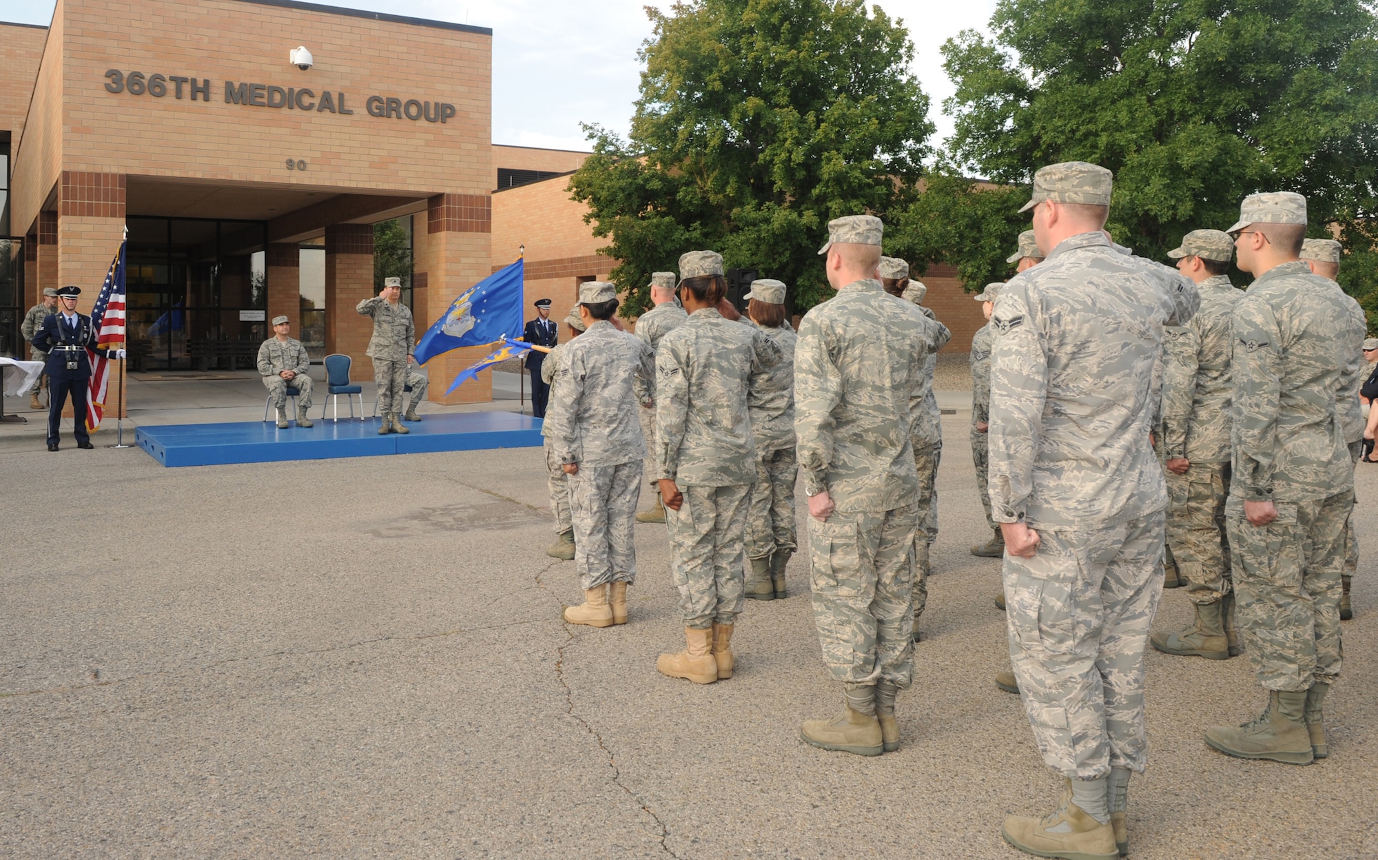 366th MDSS change of command > Mountain Home Air Force Base > Article