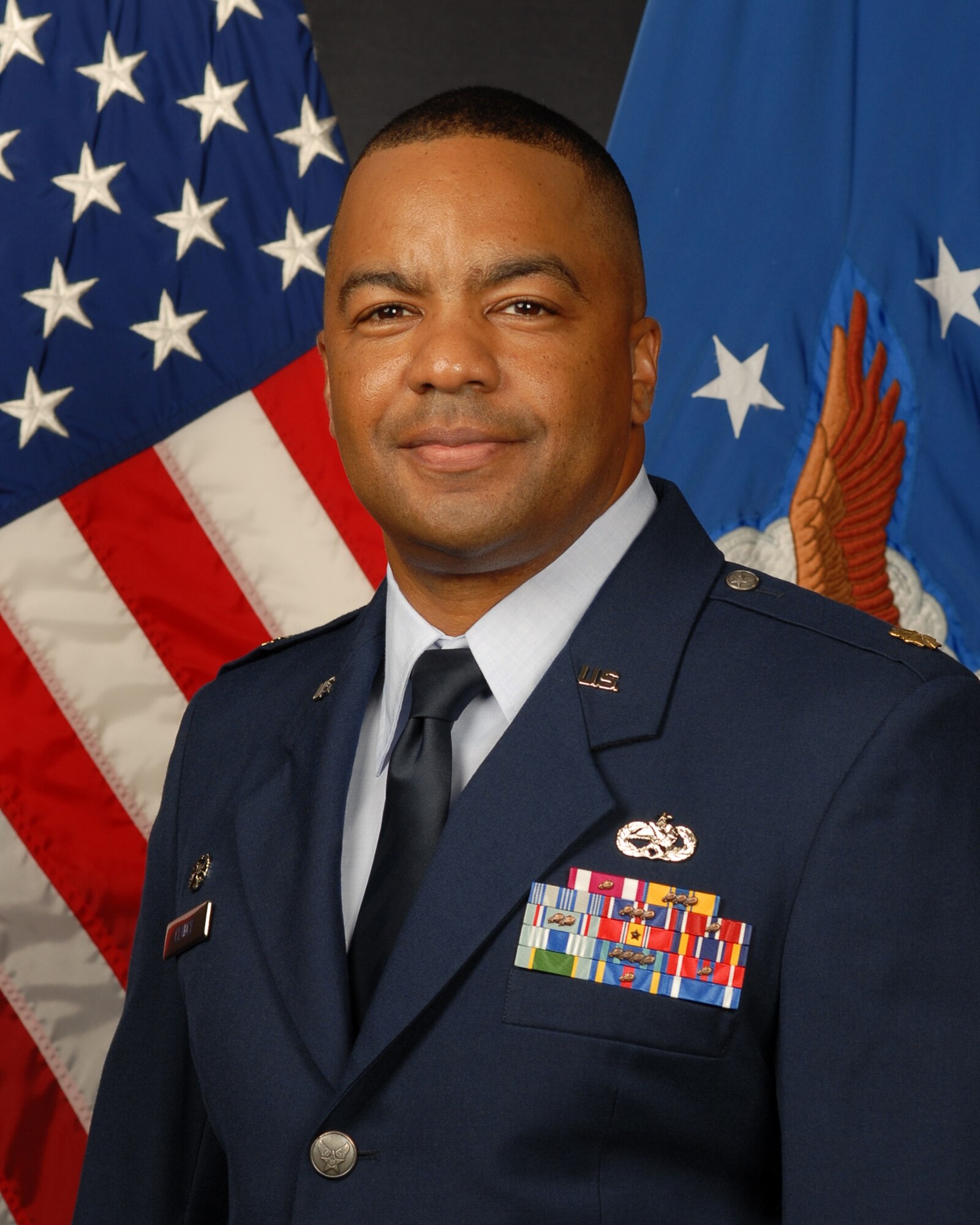 (Maj. Michael Clancy, 18th CMS commander)
