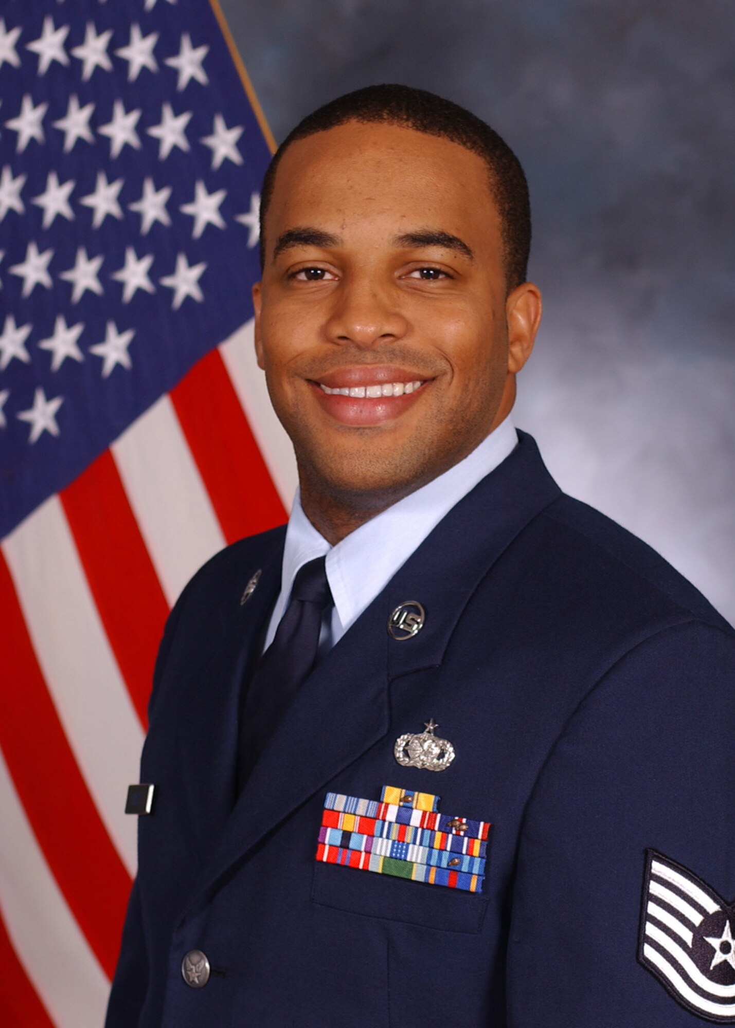 Tech. Sgt. LeBaron Cooley official photo.                        
