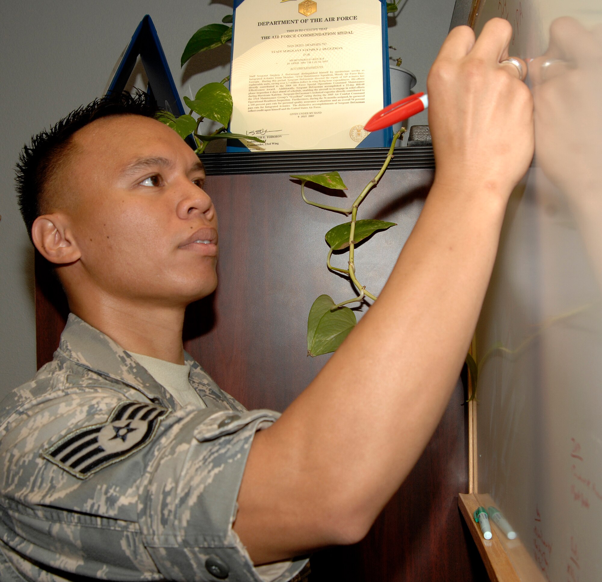 Staff Sgt Stephen DeGuzman 
22nd Force Support Squadron
Manpower Analyst
